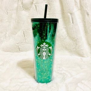 Starbucks Green 2019 Holiday Tumbler 24 oz